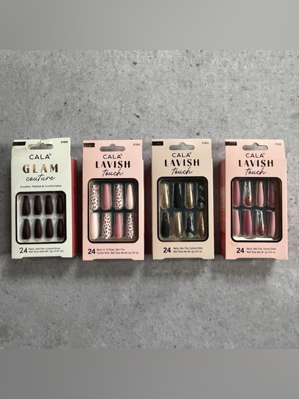 ★ CALA Press On Nails 4pk Bundle ★